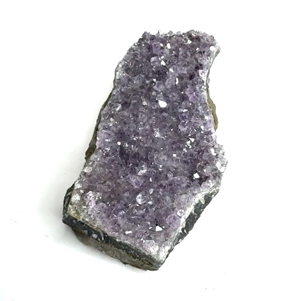 Amethyst Druzy Cluster Crystal with Properties